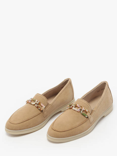 Mocassins Uit Leder Remonte Beige women 62 ander zicht 2